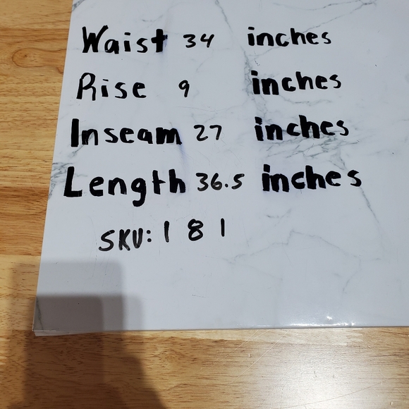 Huntley Equestrian Full Seat Breeches Pants Black Red Orange Womens 34 - Picture 10 of 10